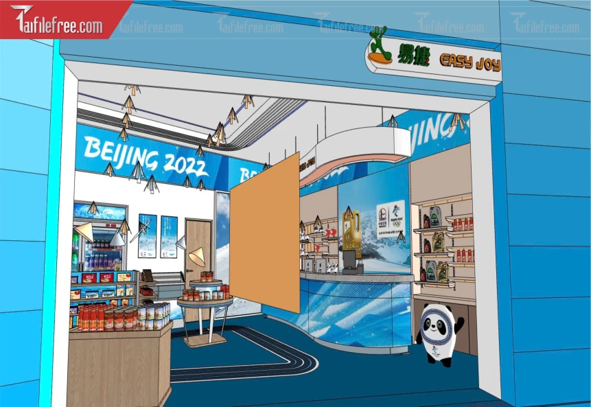 File 3D Sketchup Siêu Thị_SK530