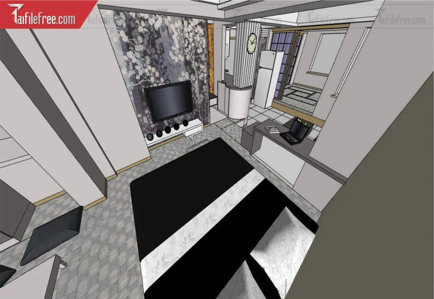 File 3D Sketchup Phòng Ngủ_SK573