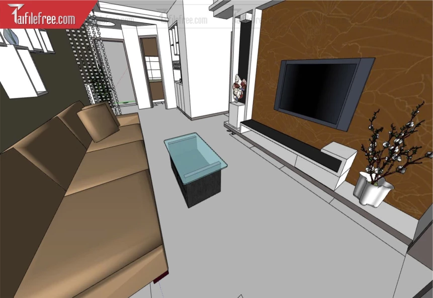 File 3D Sketchup Phòng Khách_SK577