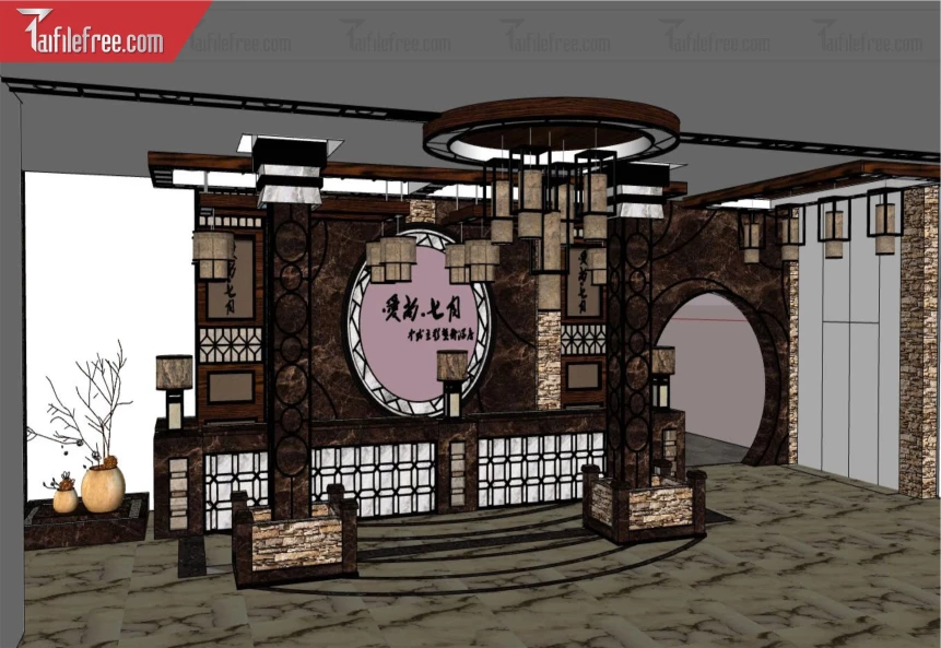 File 3D Sketchup Phòng Khách_SK584