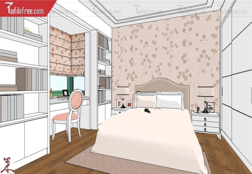 File 3D Sketchup Phòng Ngủ _SK629