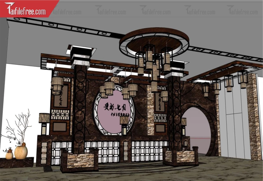 File 3D Sketchup Phòng Khách_SK635
