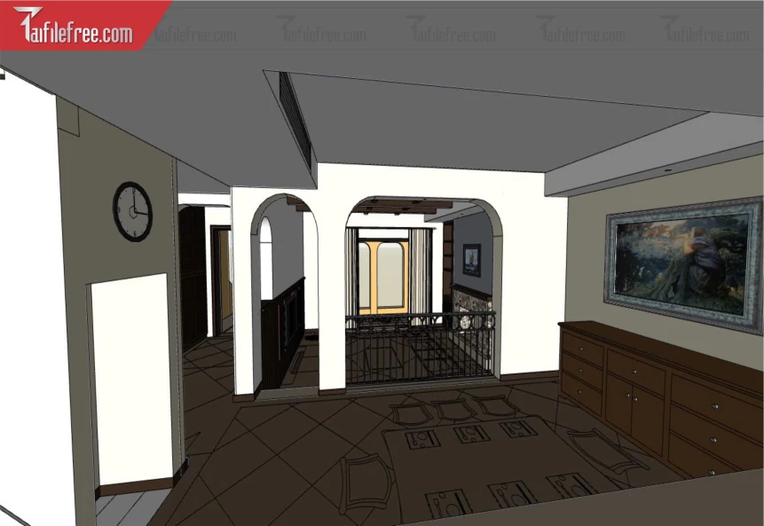 File 3D Sketchup Phòng Khách_SK639