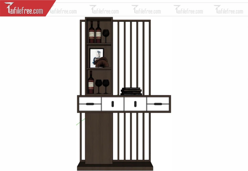 File 3D Sketchup Tủ _SK659