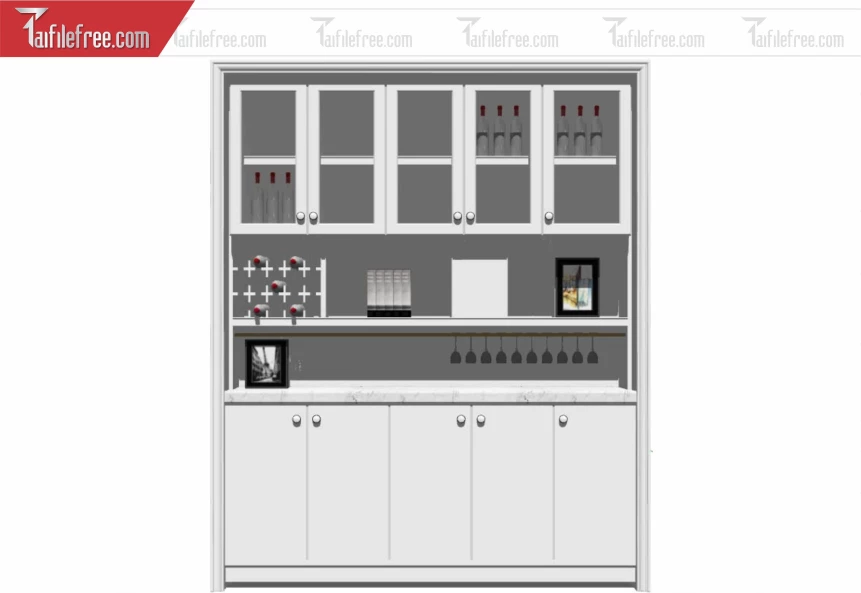 File 3D Sketchup Tủ _SK665