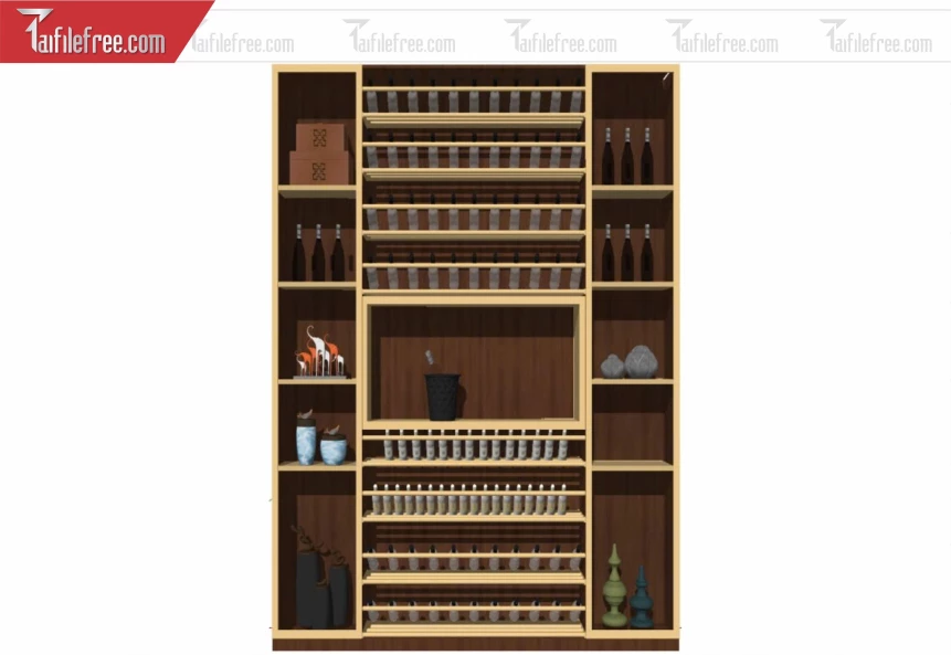 File 3D Sketchup Tủ _SK668