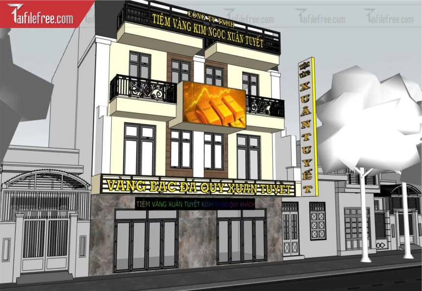 File 3D Sketchup Phong Cảnh _SK675