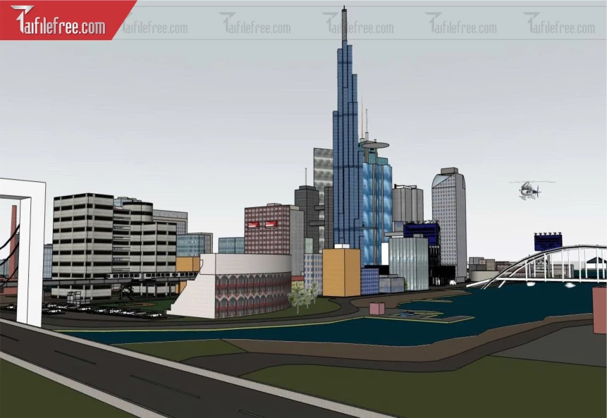 File 3D Sketchup Phong Cảnh _SK679