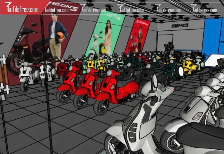 File 3D Sketchup Phong Cảnh _SK688
