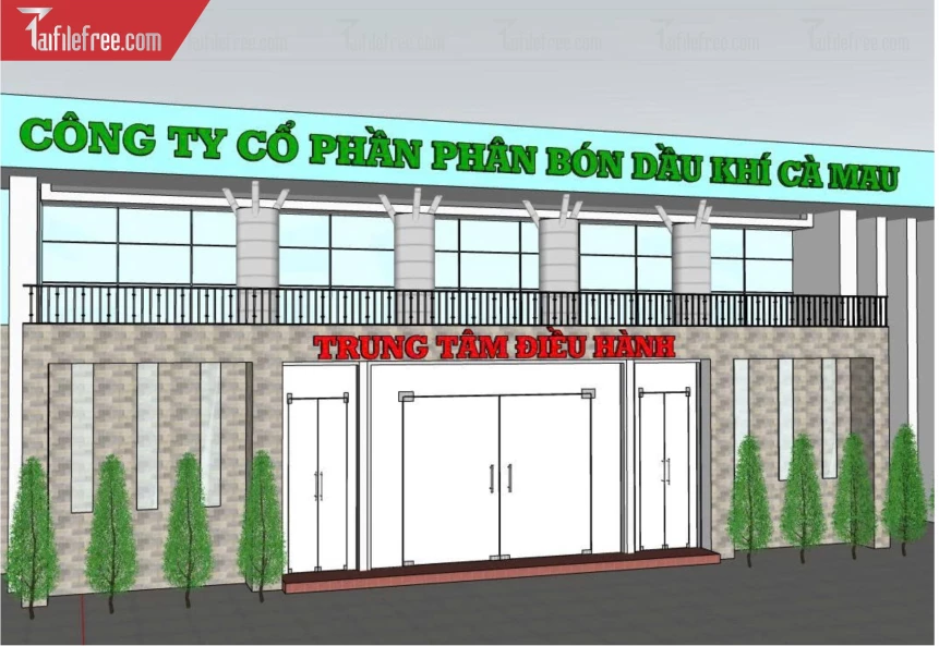 File 3D Sketchup Công Ty _SK692