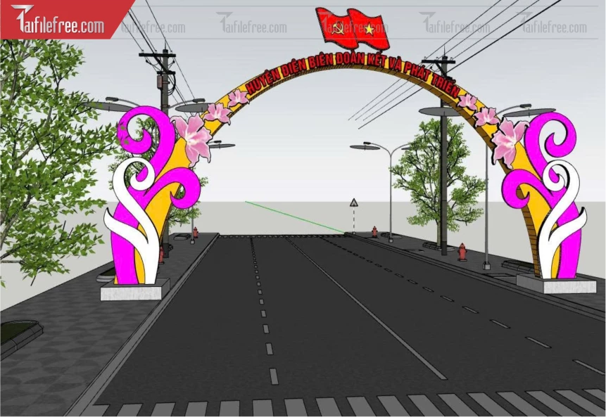 File 3D Sketchup Phong Cảnh_SK707