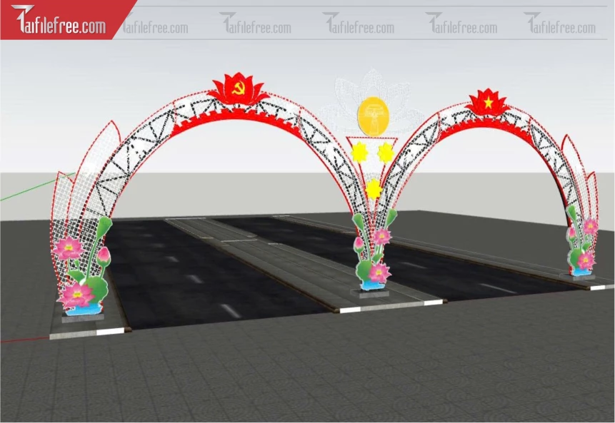 File 3D Sketchup Phong Cảnh_SK708