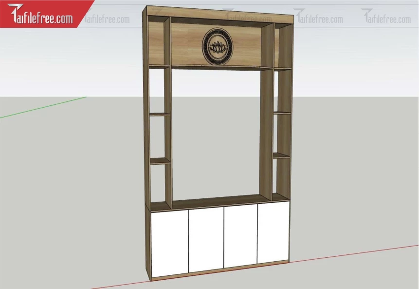 File 3D Sketchup Tủ_SK743