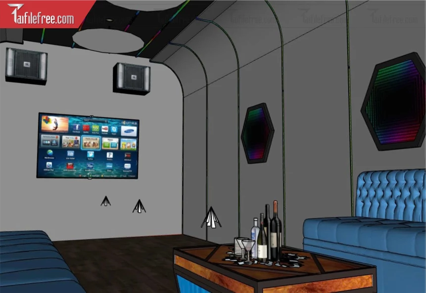 File 3D Sketchup Phòng Khách_SK750