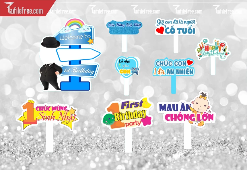 Hashtag Cầm Tay Sinh Nhật _SN40