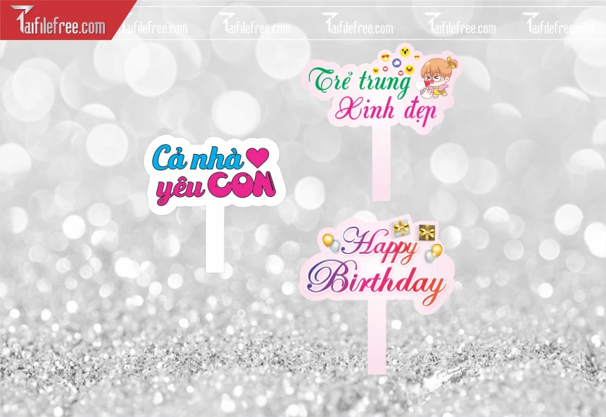 Hashtag Cầm Tay Sinh Nhật _SN47