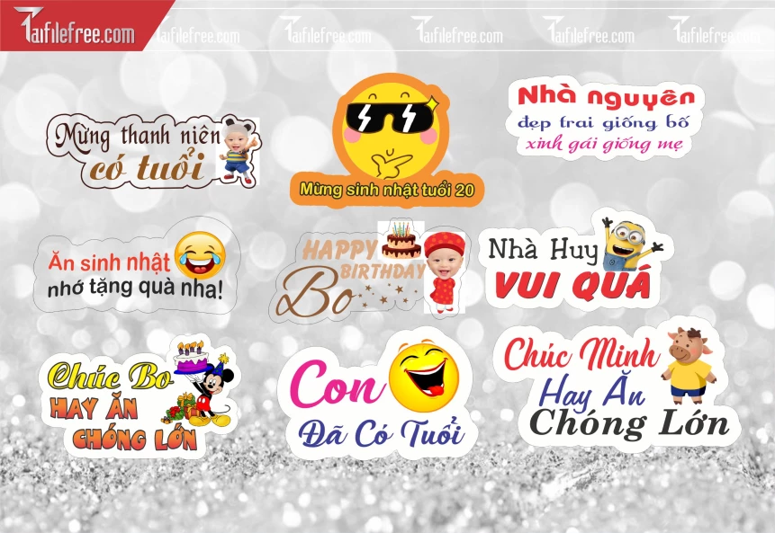 Hashtag Cầm Tay Sinh Nhật _SN48