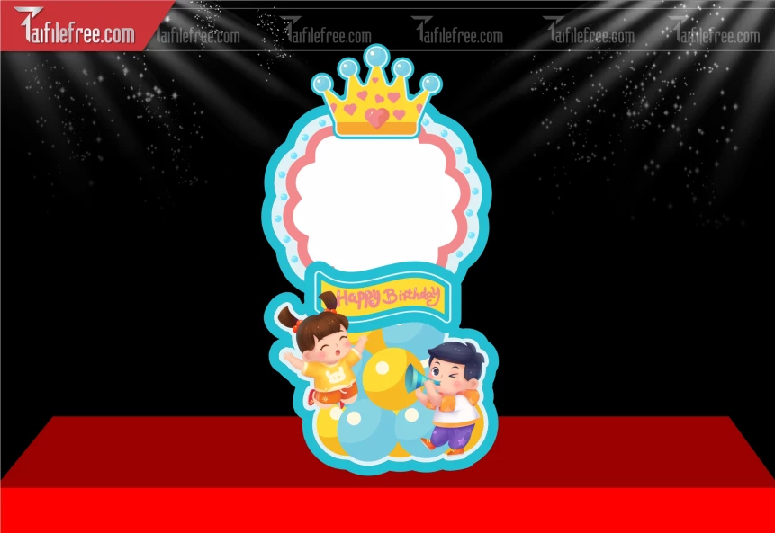 Cột Chỉ Dẫn - Decor  Mẫu Sinh Nhật_SNA119