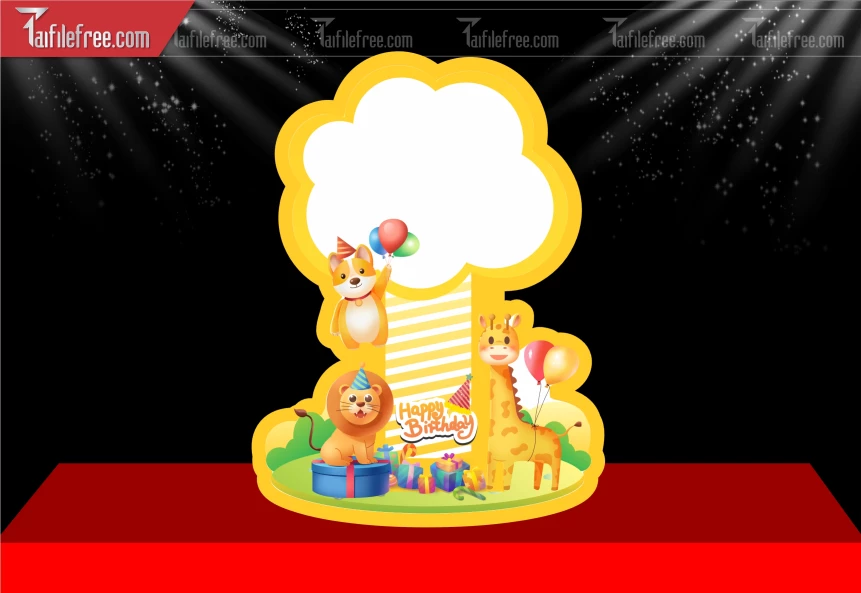 Cột Chỉ Dẫn - Decor  Mẫu Sinh Nhật_SNA120