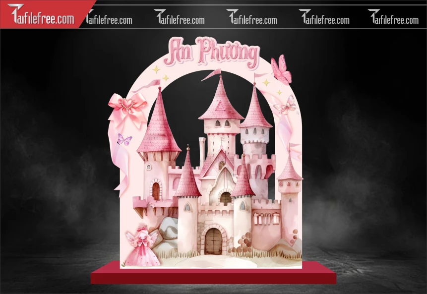 Mẫu Backdrop, Background Sân Khấu Sinh Nhật Đẹp- Sang Trọng SNA89