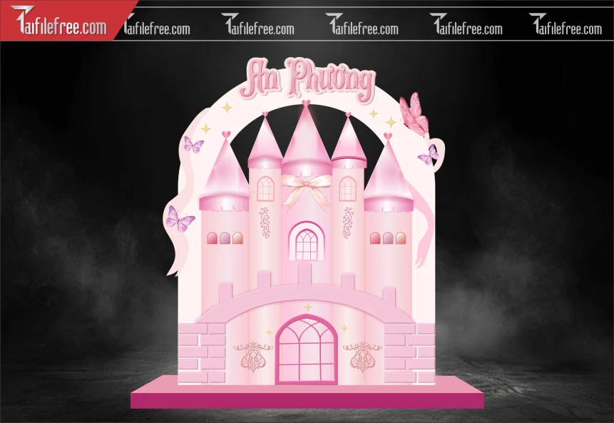 Mẫu Backdrop, Background Sân Khấu Sinh Nhật Đẹp- Sang Trọng SNA90