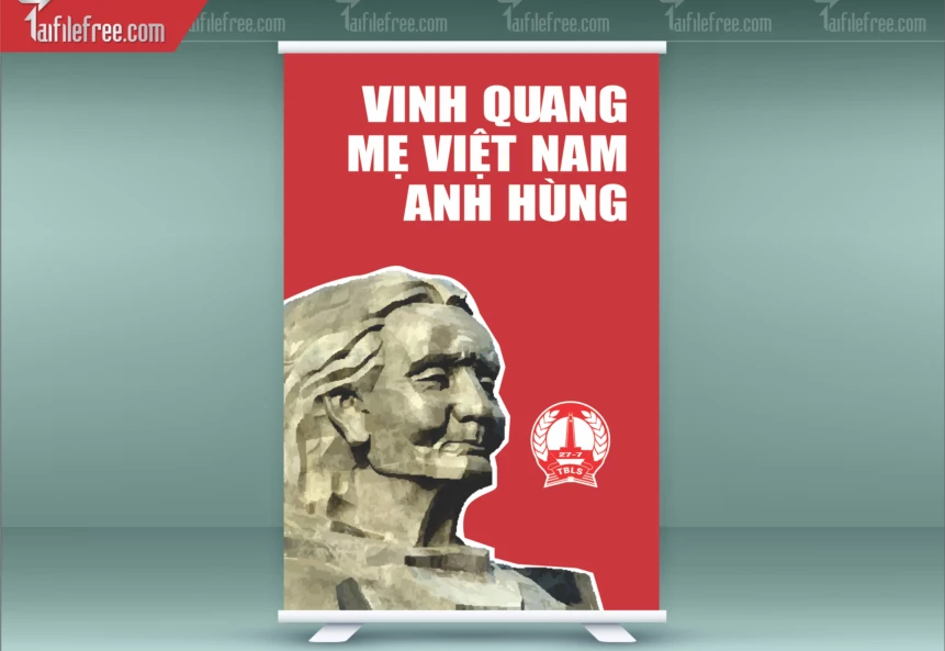 Mẫu Standee Kỷ Niệm Ngày Thương Binh Liệt Sĩ_TBS70