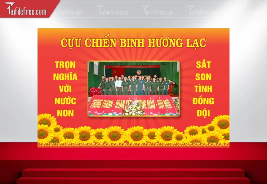 Maket Cựu Chiến Binh Hương Lạc_TBS76
