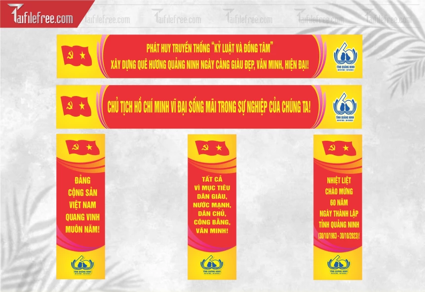 Phướn/Băng Rôn Đảng Cộng Sản Việt Nam_TD245