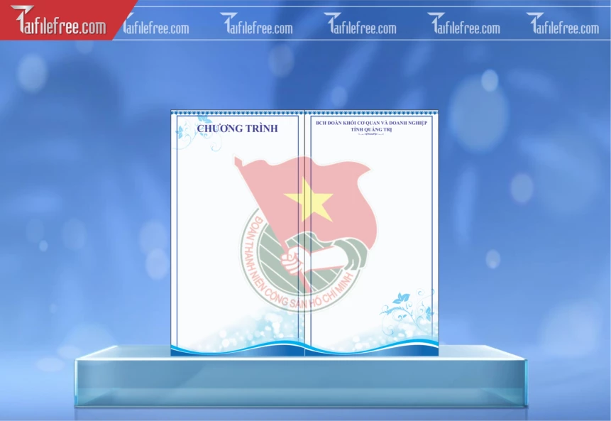 Bìa Tài Liệu Đại Hội Đoàn TNCS Hồ Chí Minh_TD258