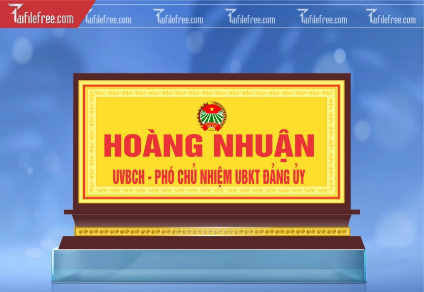 Biển Chức Danh Hội Nông Dân_TD_265