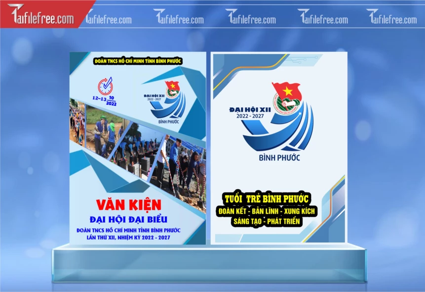 Bìa Tài Liệu Đại Hội Đoàn TNCS Hồ Chí Minh_TD271