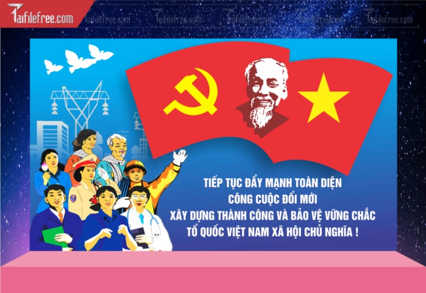 Backgournd Đảng Cộng Sản Việt Nam_TD306