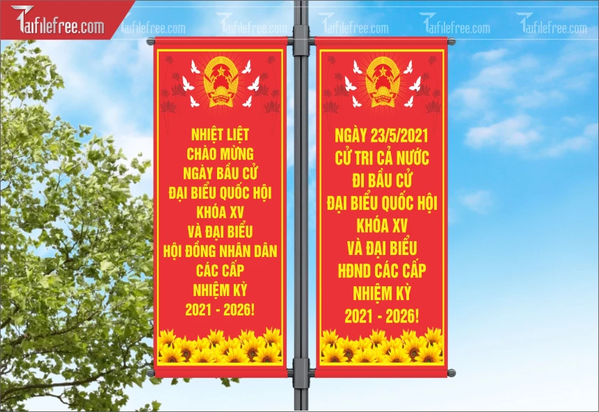 Phướn, Bầu Cử Đại Biểu Quốc Hội_TD331