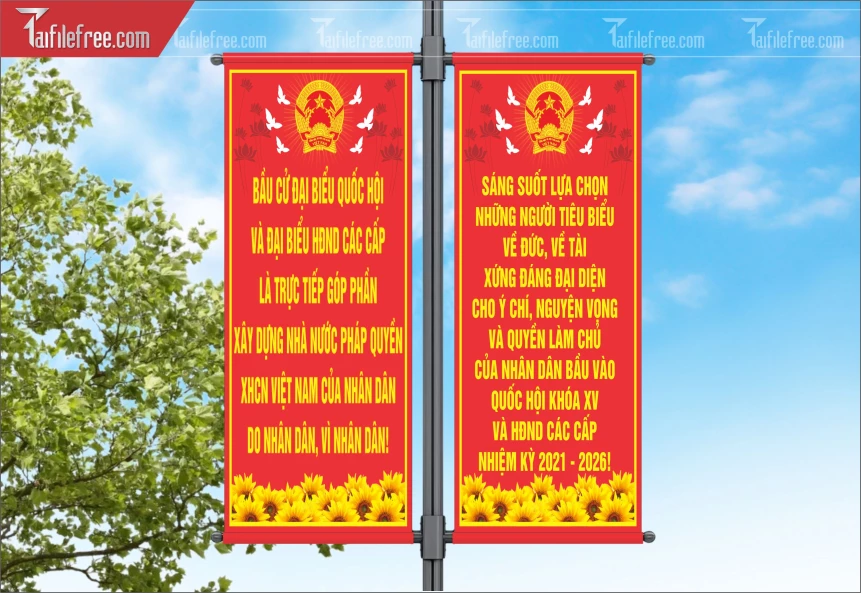 Phướn, Bầu Cử Đại Biểu Quốc Hội_TD333