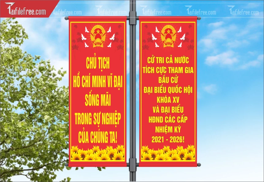 Phướn, Bầu Cử Đại Biểu Quốc Hội_TD334