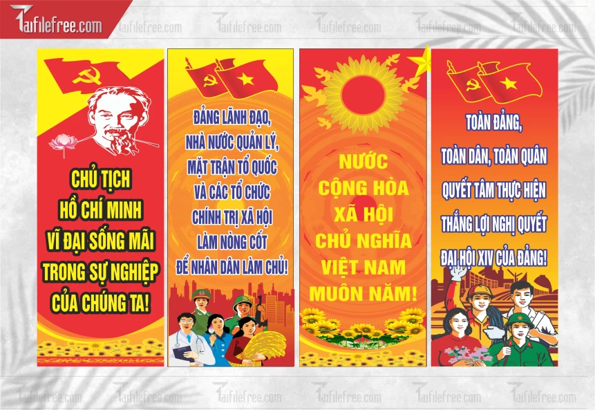 Phướn Đại Hội, Đảng Bộ_TD348