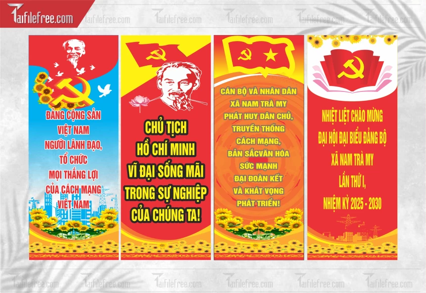 Phướn Đại Hội, Đảng Bộ_TD351