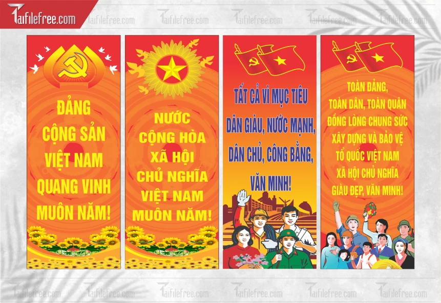 Phướn Đại Hội, Đảng Bộ_TD352