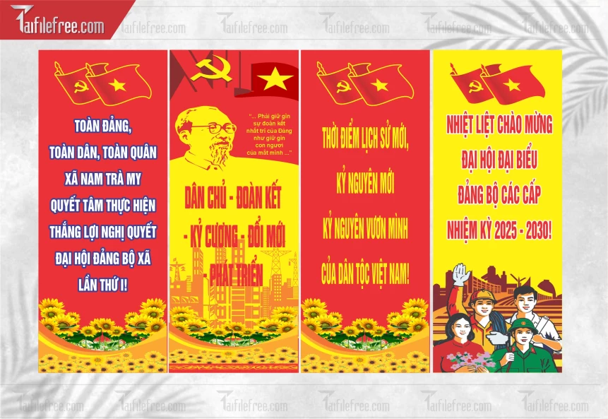 Phướn Đại Hội, Đảng Bộ_TD353