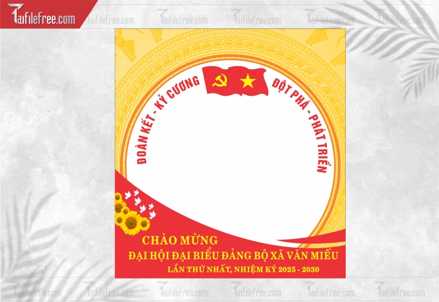 Khung Avatar Facebook Đại Hội_TD355