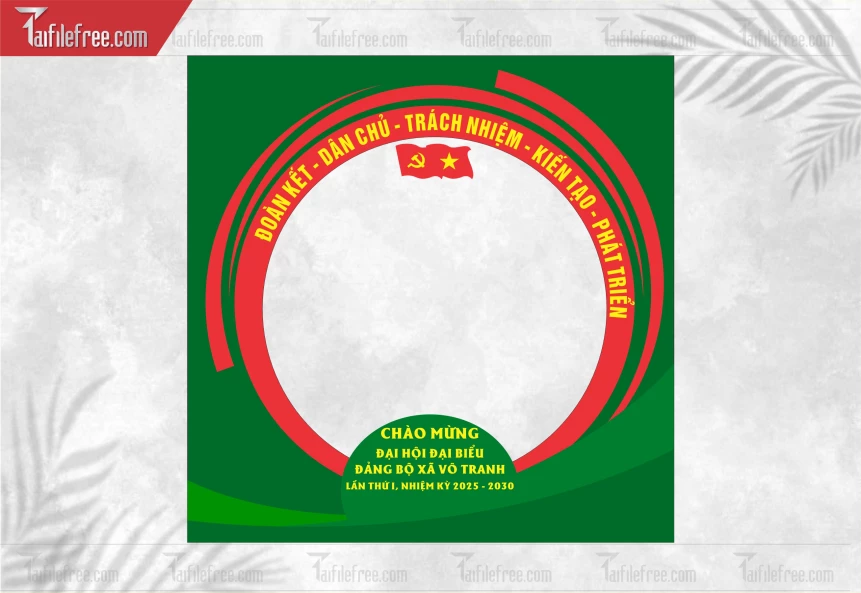 Khung Avatar Facebook Đại Hội_TD356