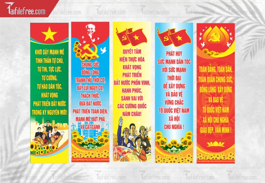 Background Chòa Mừng Đại Hội Đảng Lần Thứ XIV_TD392