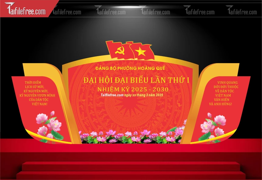 Background Đại Hội Đại Biểu Lần Thứ I_TD393