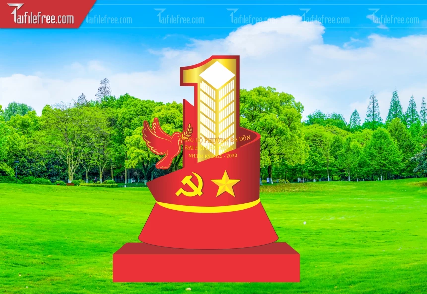 Bục Cổ Động Đại Hội Đại Biểu Lần Thứ I_TD399