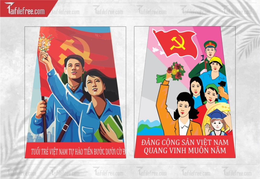 Poster Đại Hội Đảng Bộ_TD405