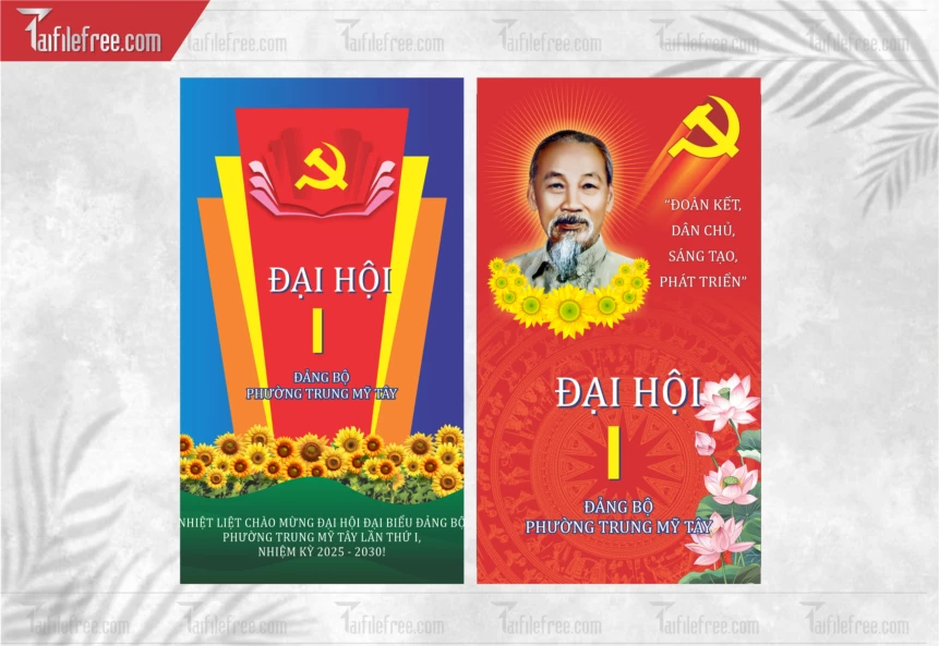 Banner, Poster Đại Hội Lần Thứ I_TD415