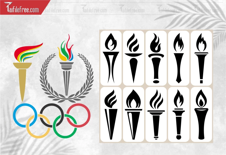 File Thiết Kế Vector Ngọn Đuốc_TD431