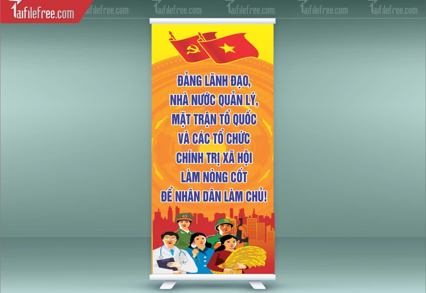 Poster Đảng Và Nhà Nước_TD452