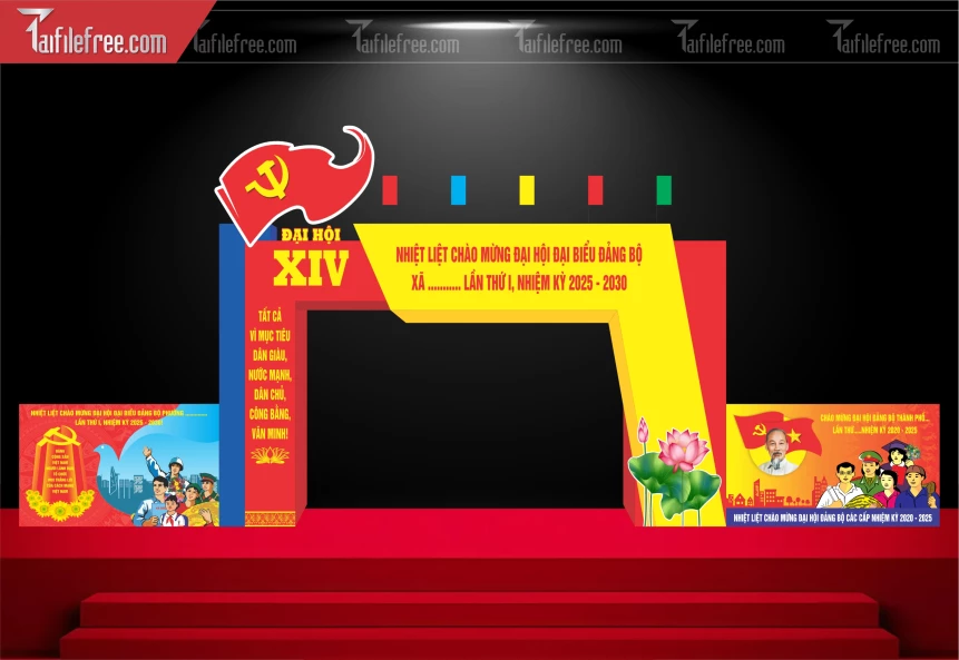 Cổng Chào Đại Hội Nông Dân Lần Thứ 1_TD486