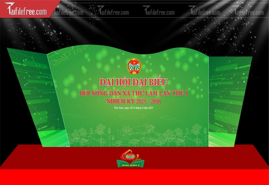 Maket Đại Hội Đại Biểu Hội Nông Dân_TD492